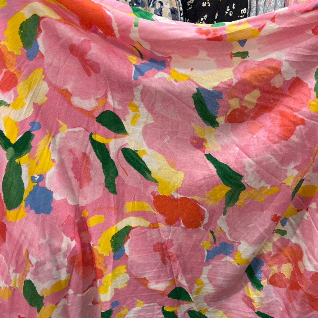 Kain Katun Rayon Viscose Premium | katun rayon | rayon motif | Rayon premium | Daster | Kemeja | Piy