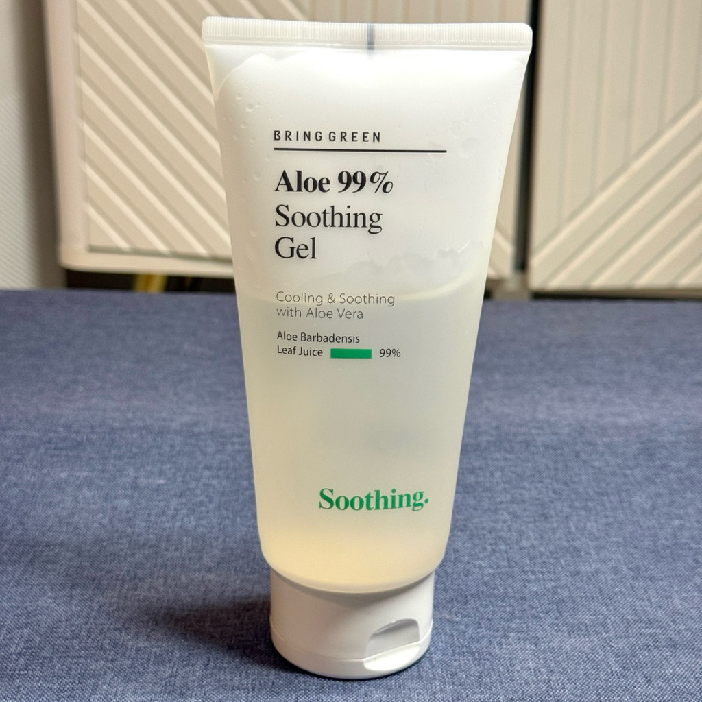 Bring green aloe soothing gel