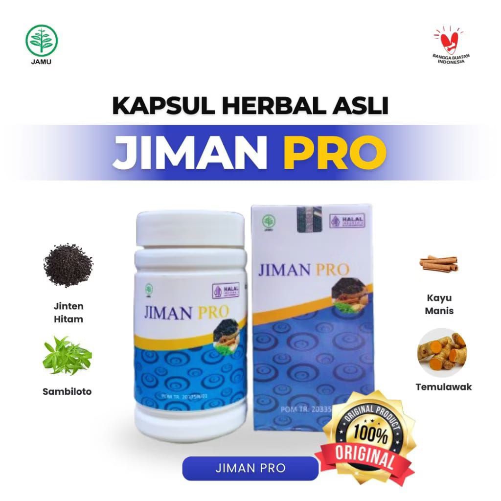 Jiman Pro Obat Herbal Mengatasi Berbagai Macam Penyakit Herbal Alami Jiman Pro