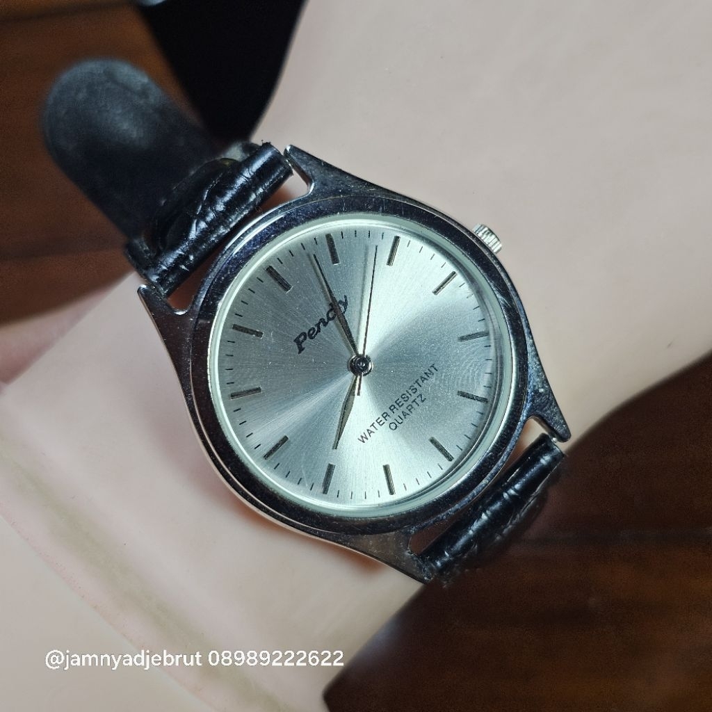 Jam Pendy Silver Vintage Bekas