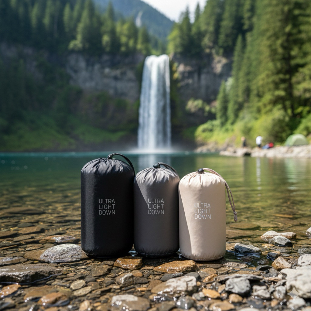 Stuff Sack Uniqlo | Pouch Jaket Ultralight Down | Kantong Jaket Ultralight Uniqlo | Kantong Jaket Bu