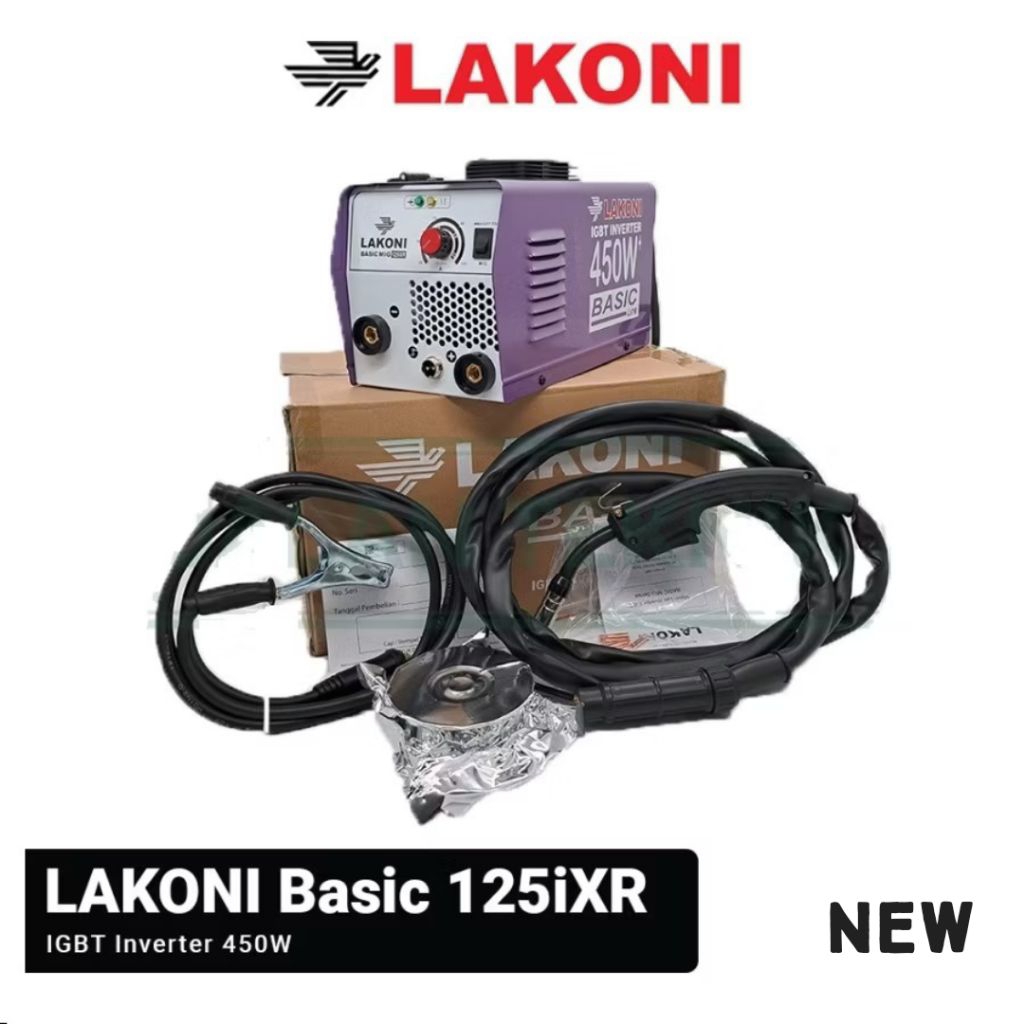 LAS MIG LAKONI 125IX TANPA GAS CO MIG WELDING INVERTER