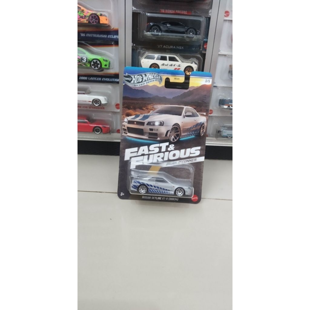 Hotwheels fnf Brian R34