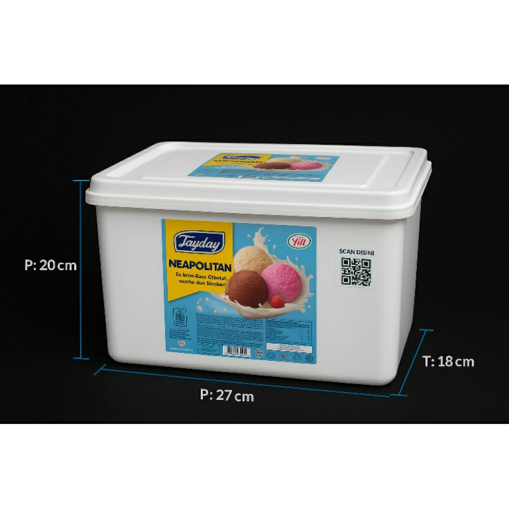 EMBER BEKAS BOX ES CREAM 8 LITER
