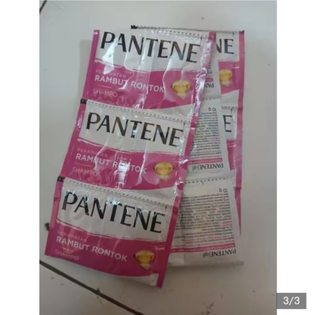 PANTENE SHAMPO PERAWATAN UNTUK RAMBUT RONTOK KEMASAN PINK