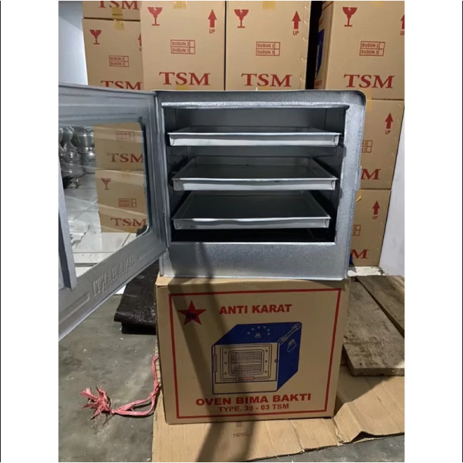 OVEN BIMA 3 SUSUN/OVEN TANGKRING + 3Loyang kuker