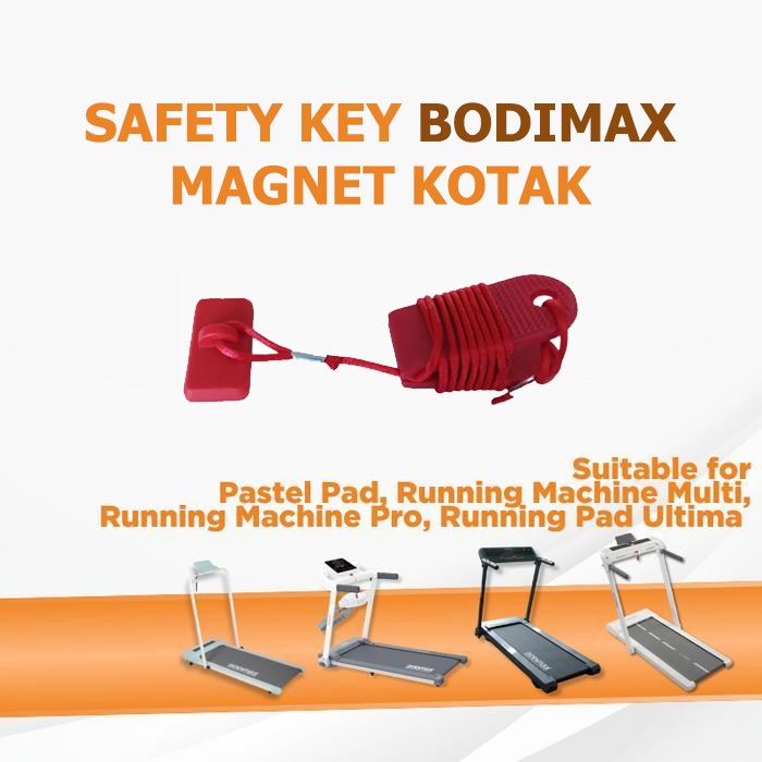 Safety Key Treadmill Bodimax PASTEL PAD/MULTI/ULTIMA