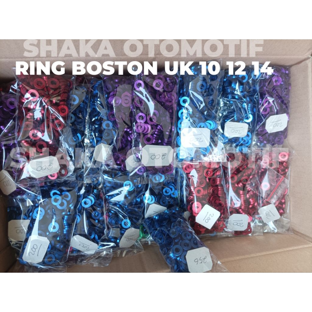RING BOSTON 10 12 14 RING BOSTON RING ALUMINIUM
