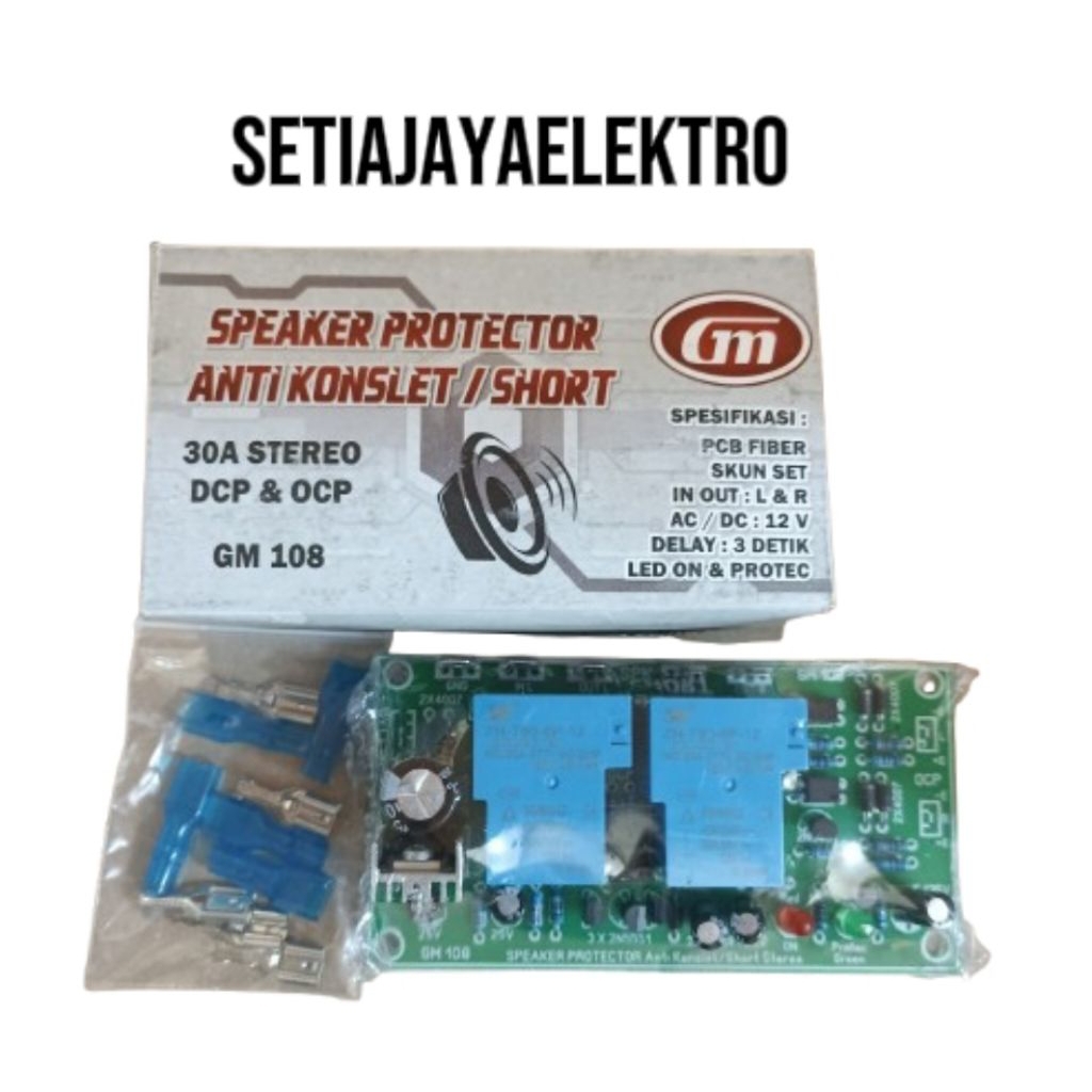 kit GM 108 SPEAKER PROTECTOR ANTI KONSLET/ SHORT