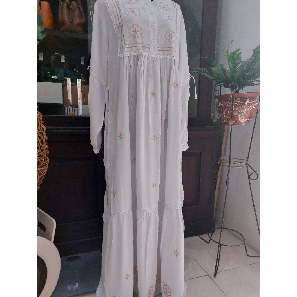 Gamis Putih Rayon by BWi