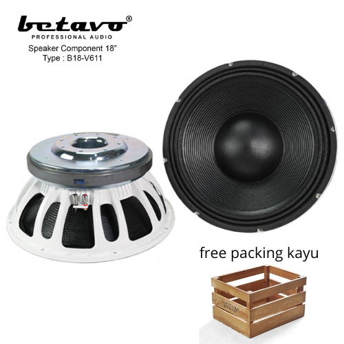 Betavo B18-V611 Speaker Component 18" Voice Coil 6" Original