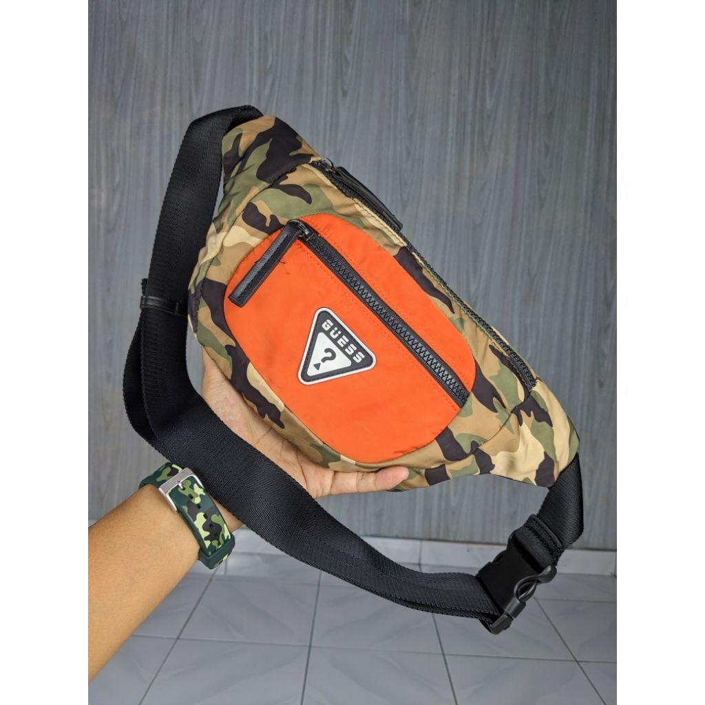 Guess SWAT Camo Nylon Bum Bag