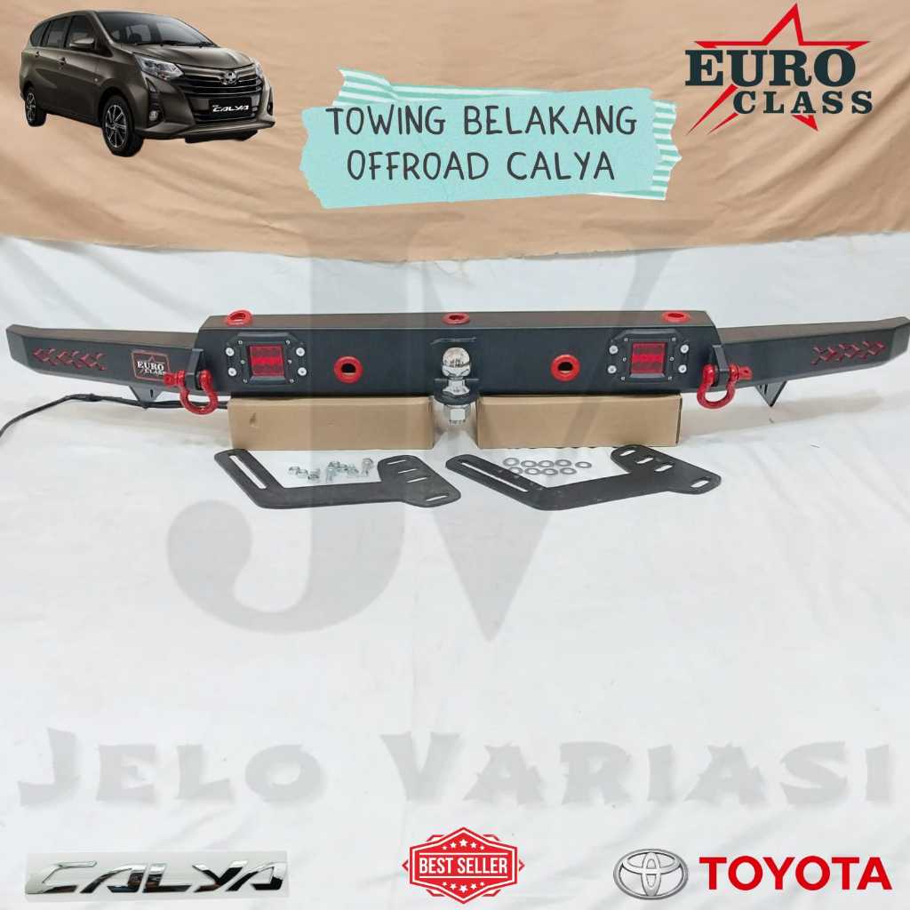 Towing Bumper Belakang Mobil Toyota Calya Model Offroad
