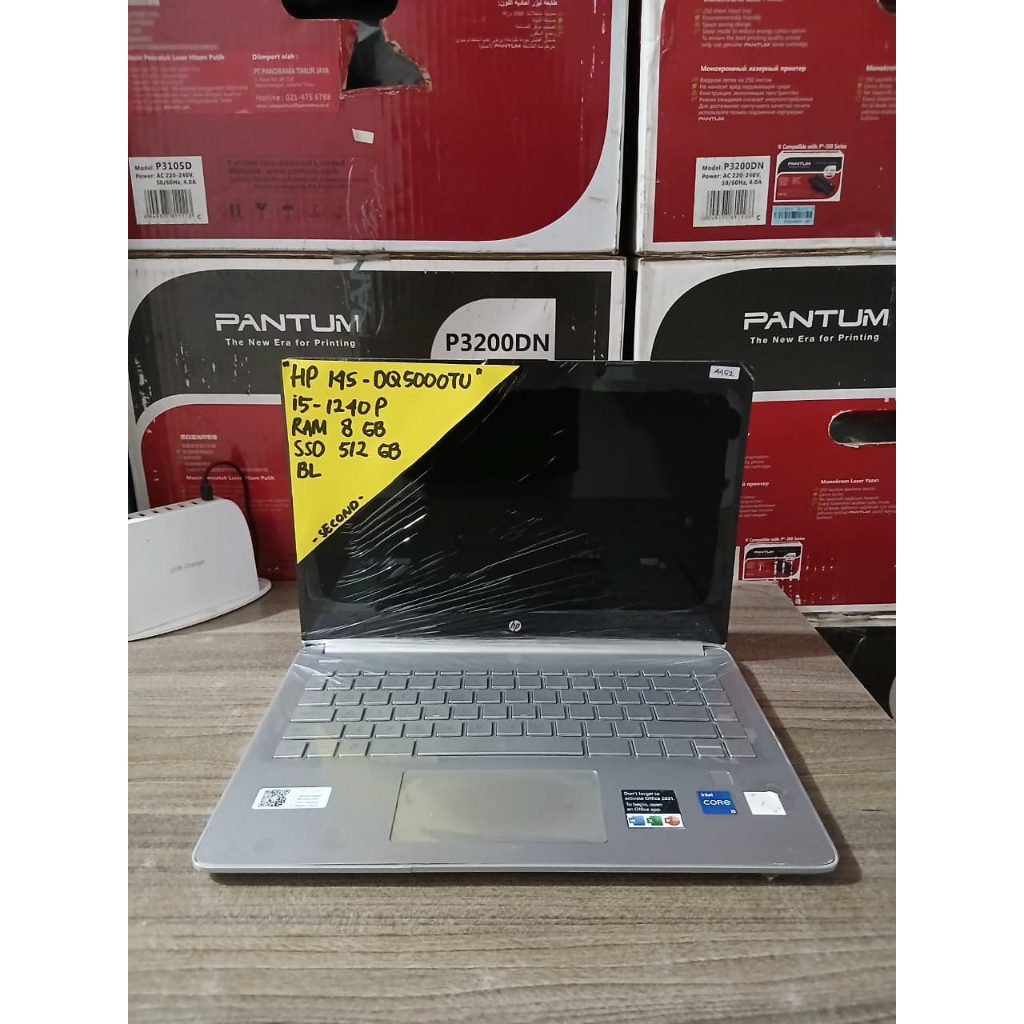 HP 14S-DQ5000TU CORE I5-1240P RAM 8GB SSD 512GB 14 INCH/4452