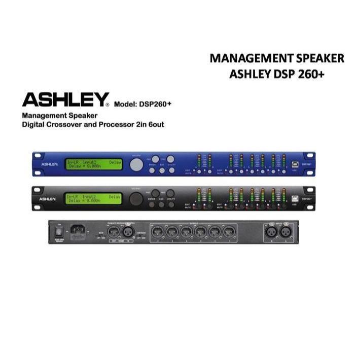 Speaker Management Digital ASHLEY DSP 260