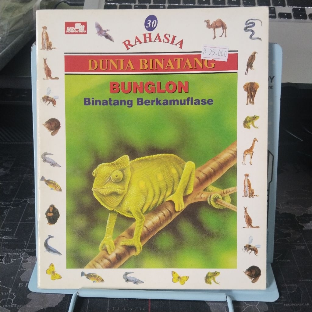Buku anak Rahasia Dunia Binatang 30 BUNGLON