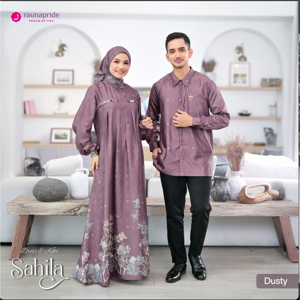 RAUNA PRIDE EXCLUSIVE COUPLE - SAHILA COUPLE DUSTY  - BAJU COUPLE - BAJU KELUARGA