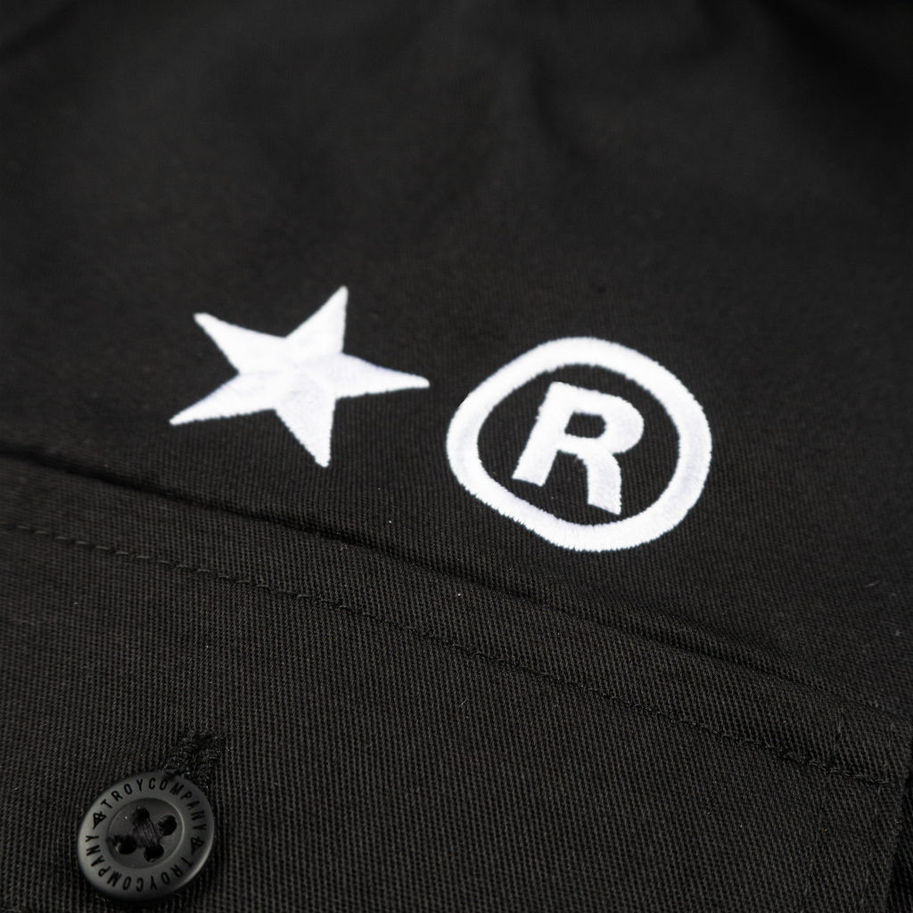 TROY COMPANY Work Shirt Black Without Limits - Workshirt Kemeja Kerja PDH Hitam WSN 3458