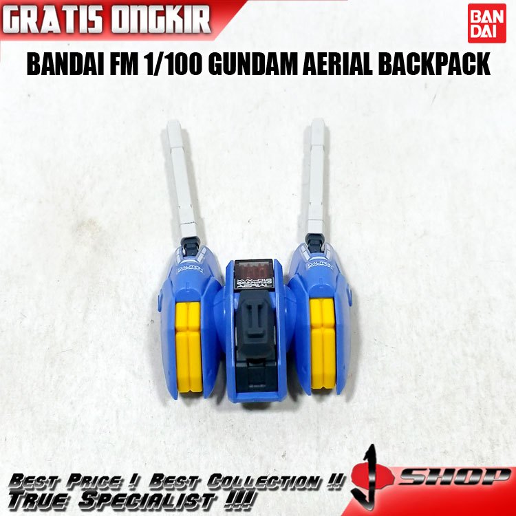 BANDAI FM 1/100 GUNDAM AERIAL BACKPACK 1/100407
