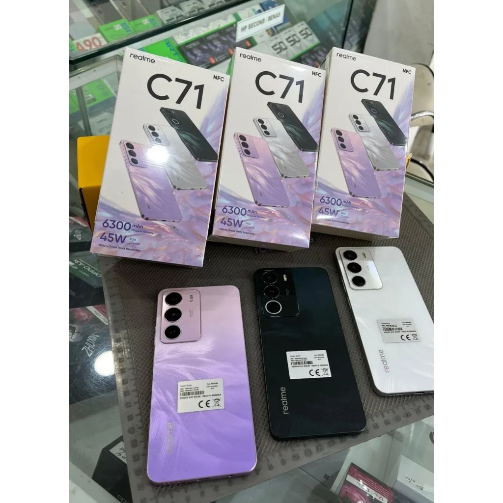 Realme C71 12/128 | Baru | Resmi