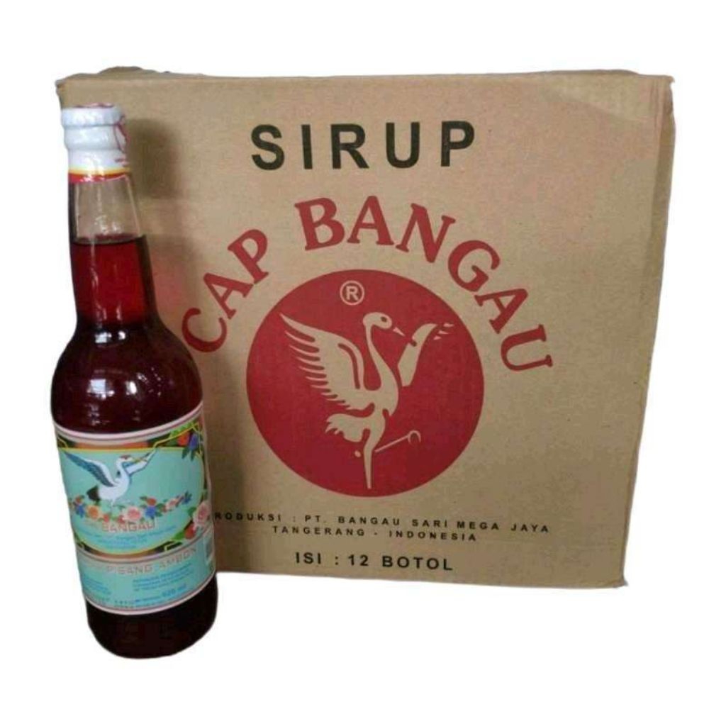 Sirup Cap Bangau Dus isi 12 pcs / Sirup cap Bangau Dus isi 12 btl/ Sirup Cap Bangau Dus / Sirup Bang