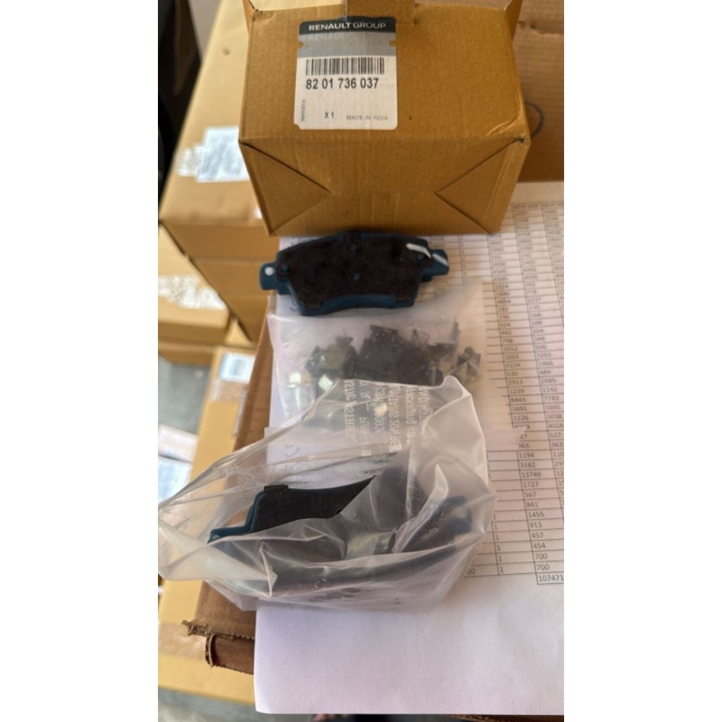 original kampas rem depan renault triber