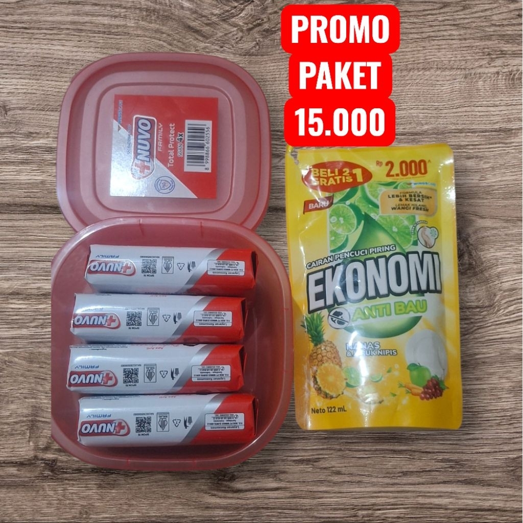 Paket Hemat nuvo ekonomi soklin mie sedap