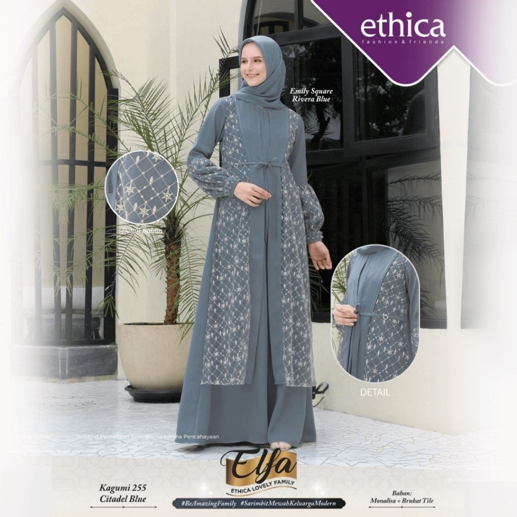 TERMURAH GAMIS DEWASA ETHICA SPECTRA KAGUMI 255 CITADEL BLUE