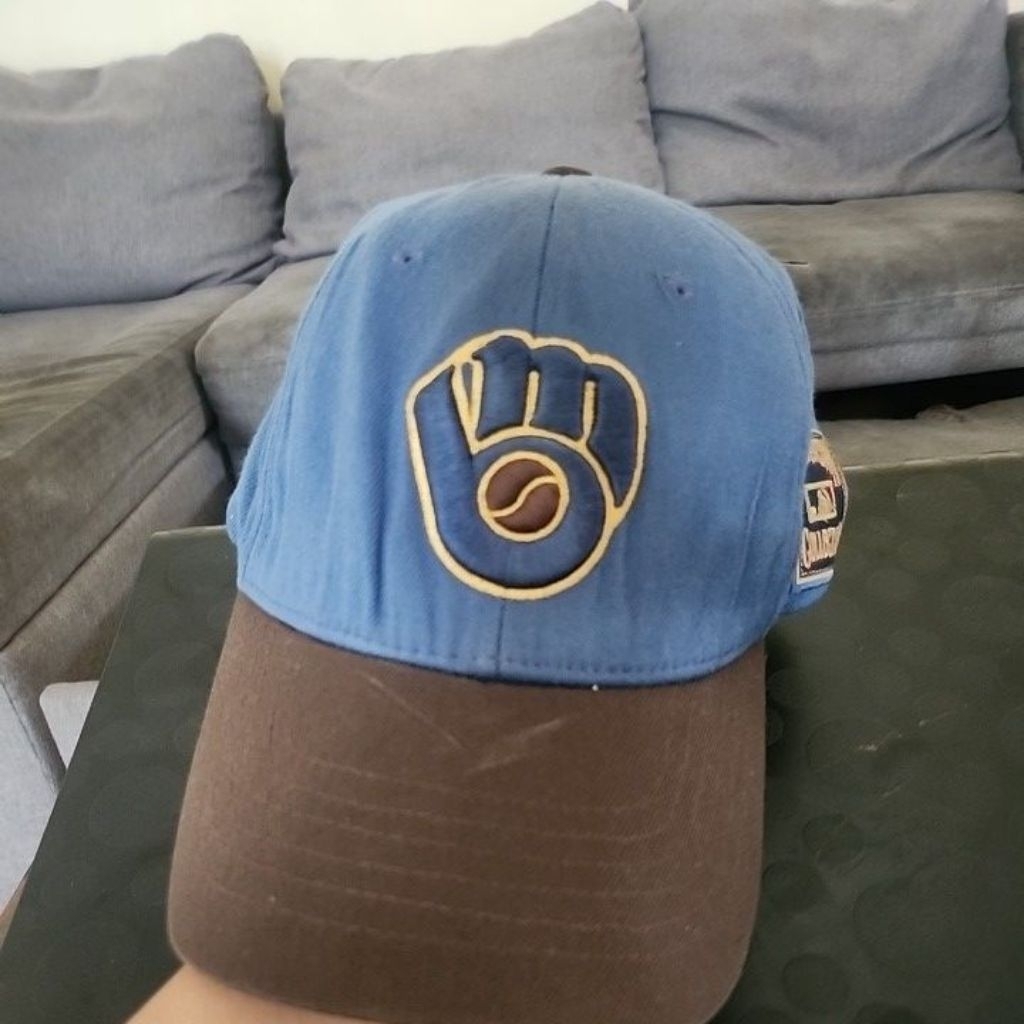 topi mlb denim