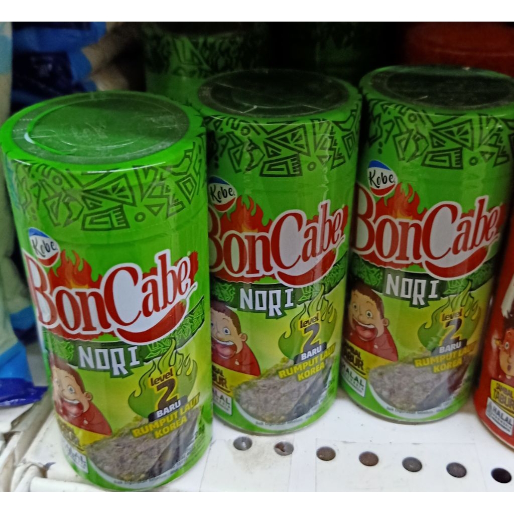 boncabe Nori level 2 kemasan botol 35g