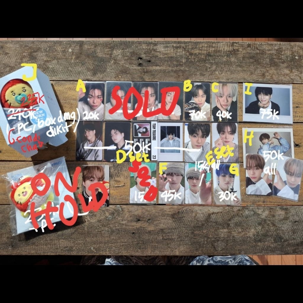 treasure jaehyuk photocard pc lawoo newborn