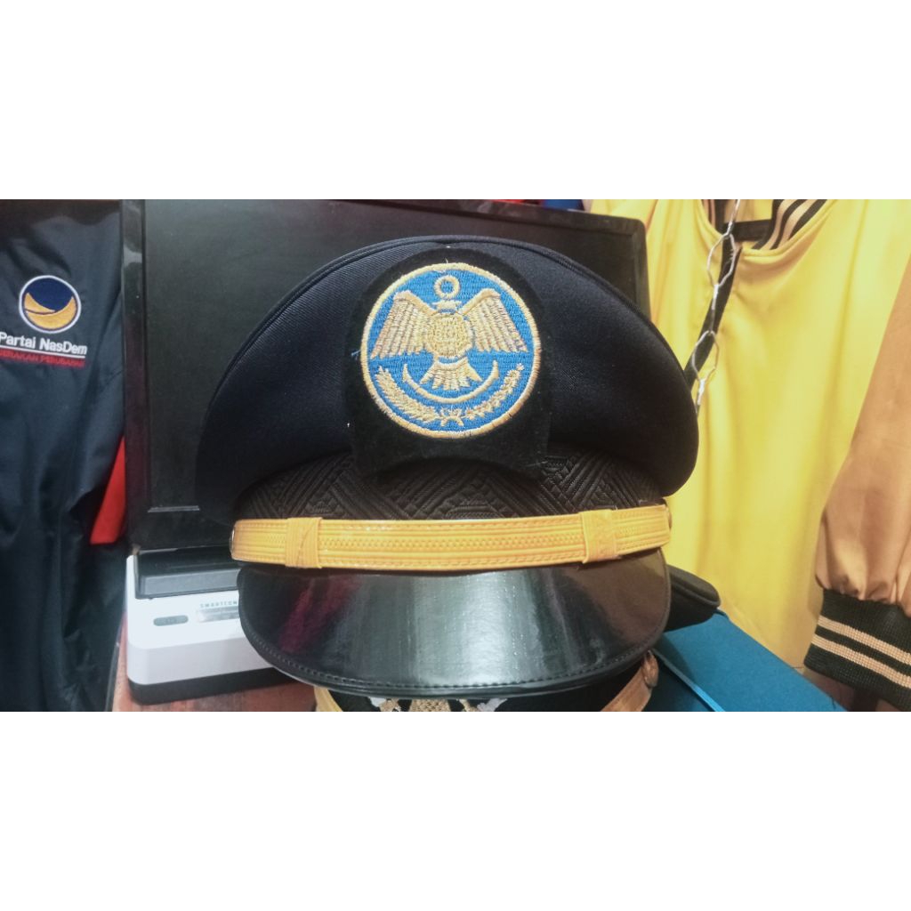 TOPI PET PDU PERHUBUNGAN GOLONGAN 3a 3b 3c PRIA-WANITA (DISHUB DAN KEMENHUB)