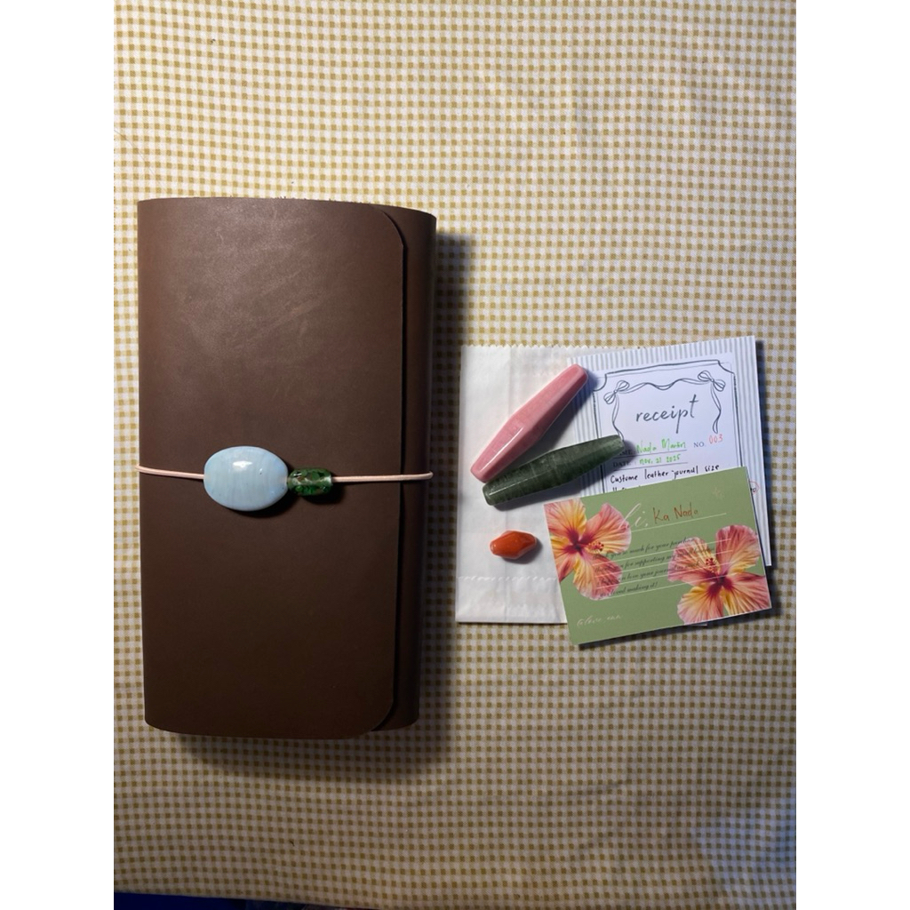 LEATHER JOURNAL SIZE REGULER | CUSTOME JOURNAL | TRAVELLER JOURNAL