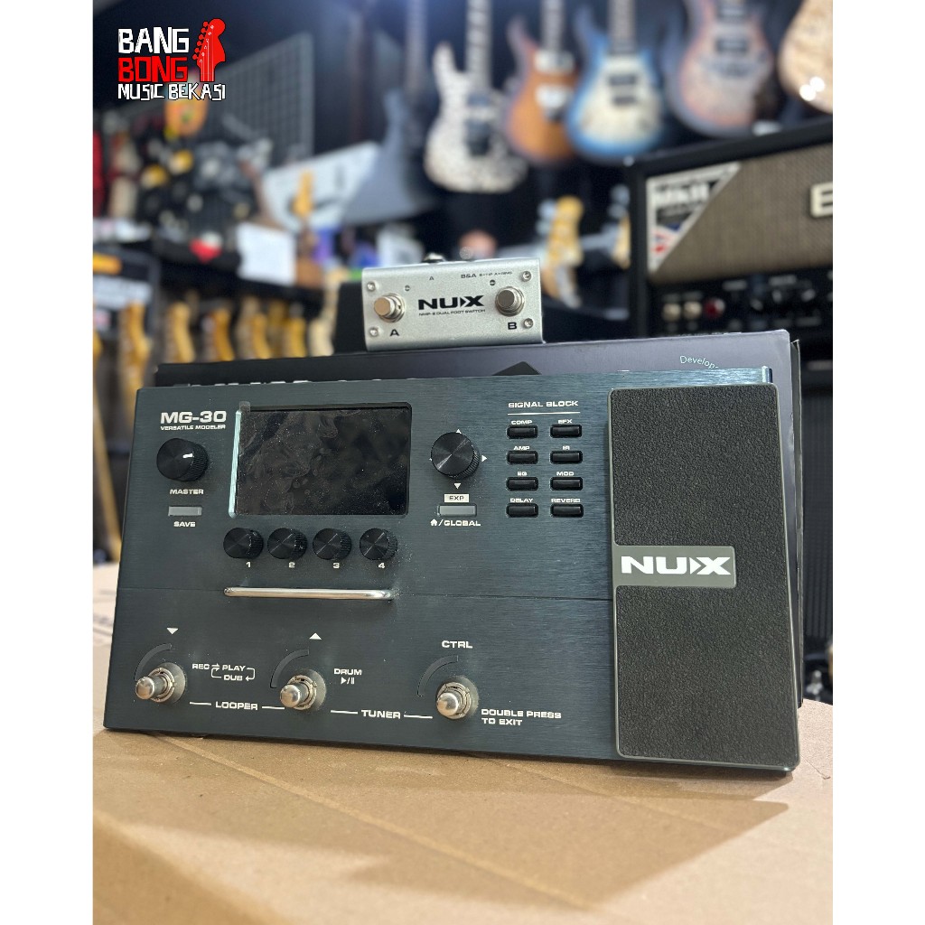 NUX MG-30 Second/Bekas 100% aman digital multi effects