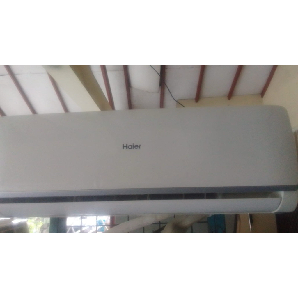 ac haier 1/2pk berikut pemasangan