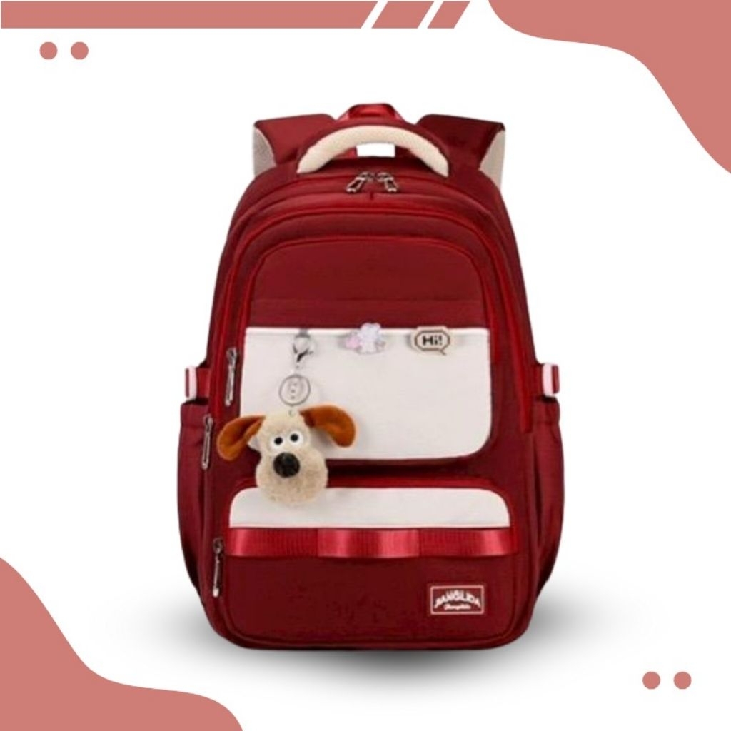 HI JIANGLIDA - Tas Ransel Punggung Tas Ransel Hi Jianglida 6 Warna dengan Banyak Bundling Tas Ransel