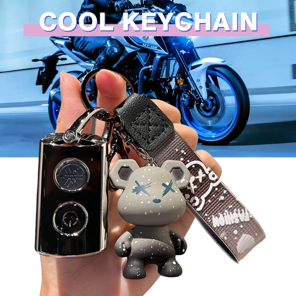 Cover Case Kunci Motor Gantungan Kunci Motor Key Protector For Yamaha Nmax/Xmax/Filano/Fazzio/Aerox