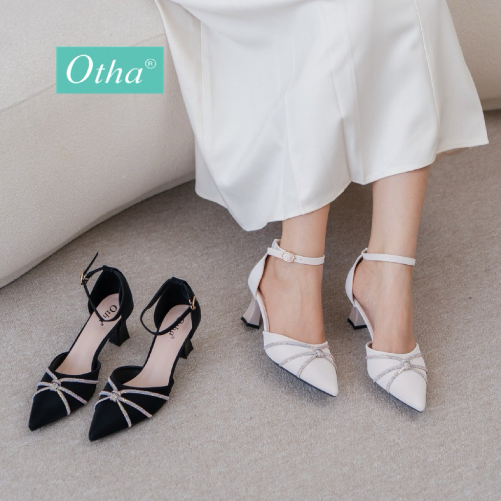 Otha Shoes H1236 OMS - Sepatu Heels Wanita Tinggi Hak 6 cm