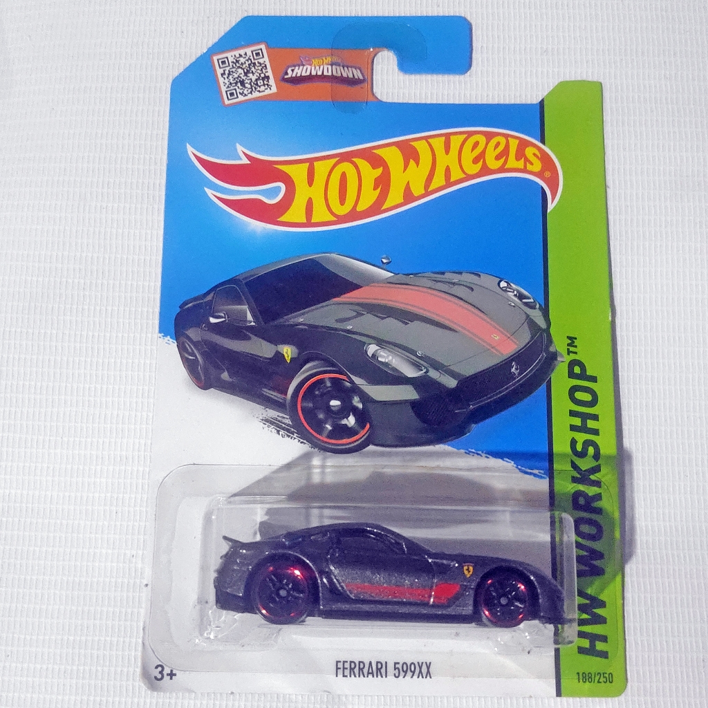 Hot Wheels Ferrari 599XX Hitam Terakhir Hotwheels Reguler HW