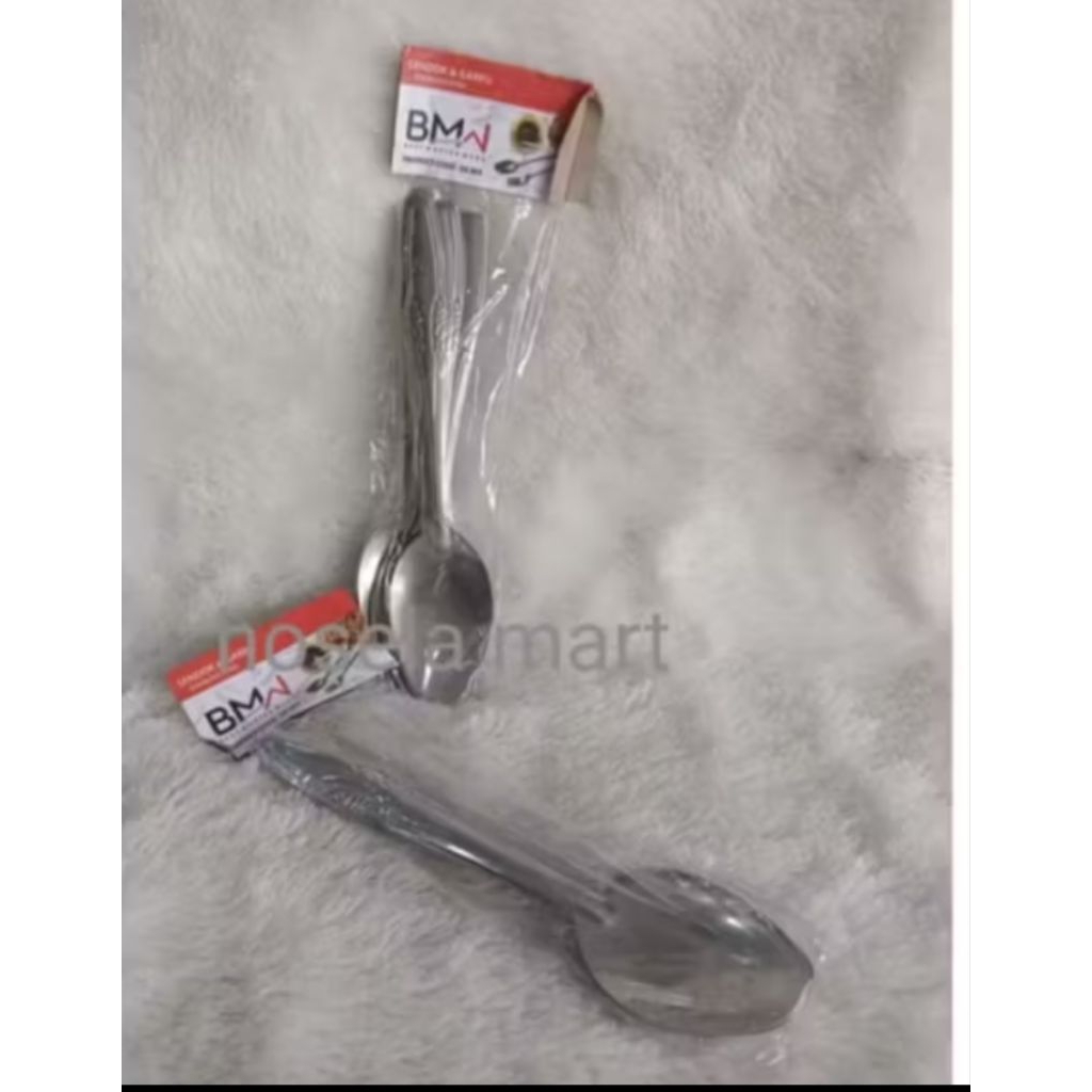 12 buah sendok makan biasa l sendok makan stainless