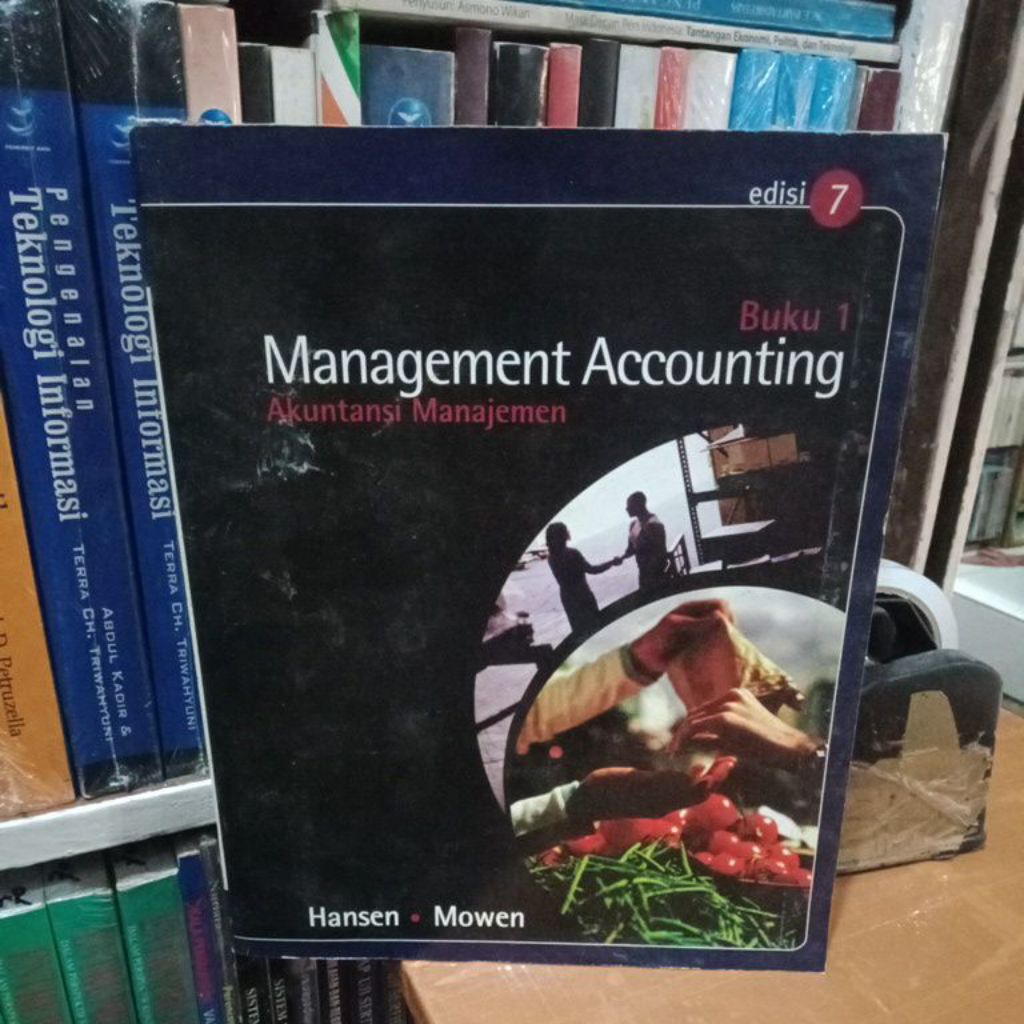 Buku bekas original - management accounting - akuntansi manajemen - Hansen mowen