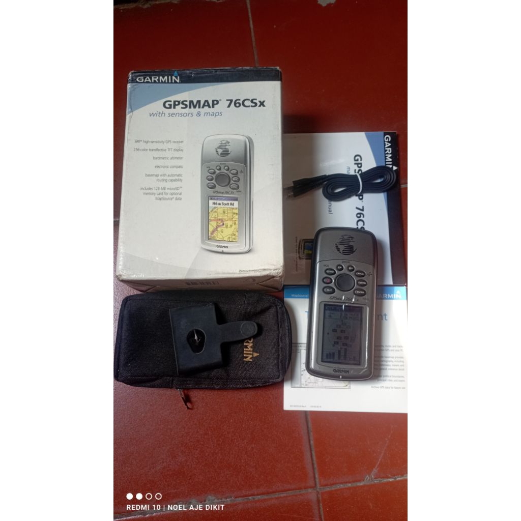 Garmin GPSmap 76csx second terawat