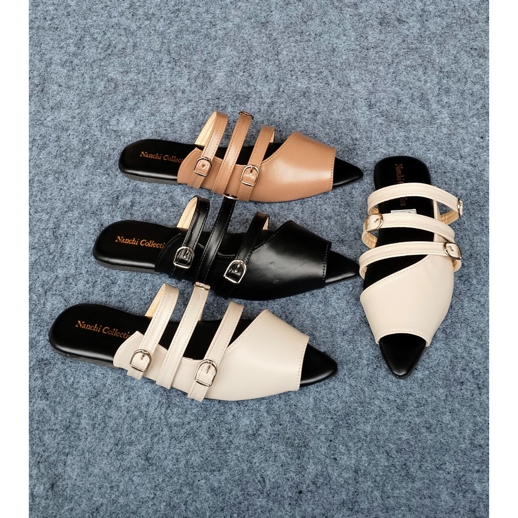 Sepatu Sandal Wanita Flat Lovely-Sepatu Sandal Wanita Flat Simpel