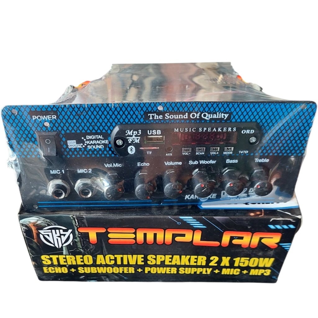 Kit Stereo Active Speaker 2x150w Templar Sky