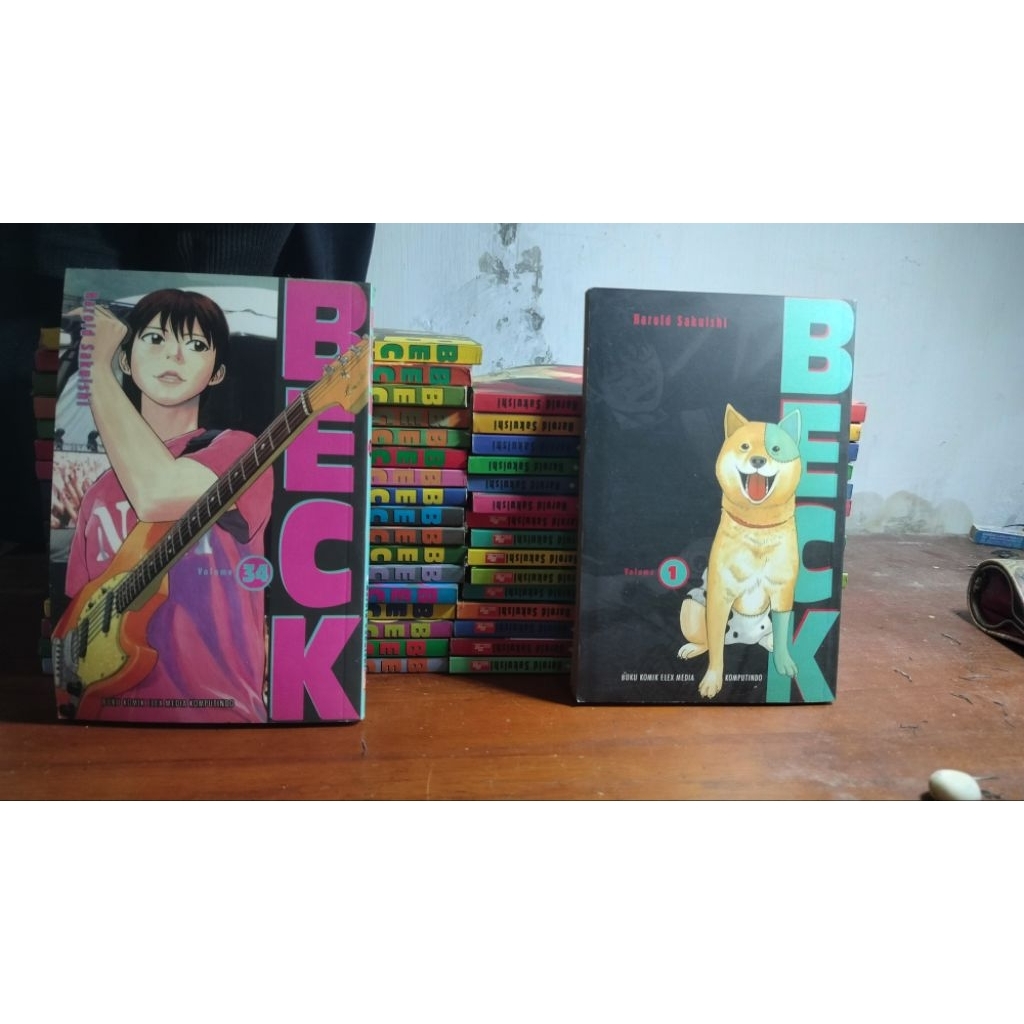 Komik Beck Vol 1-34 Tamat Full Set