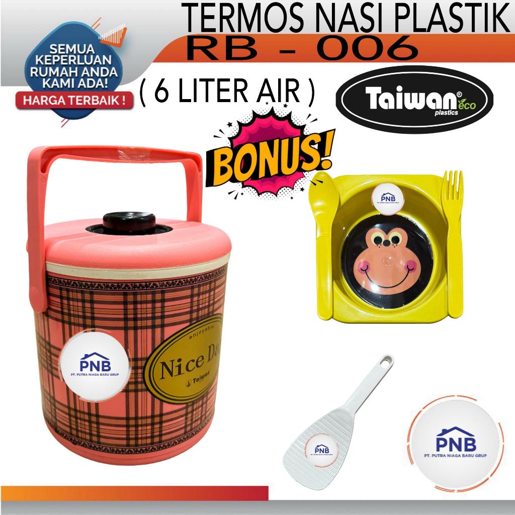 Termos Nasi Tempat Nasi Atau Es Rice Ice Bucket Taiwan 6 Liter (AIR)