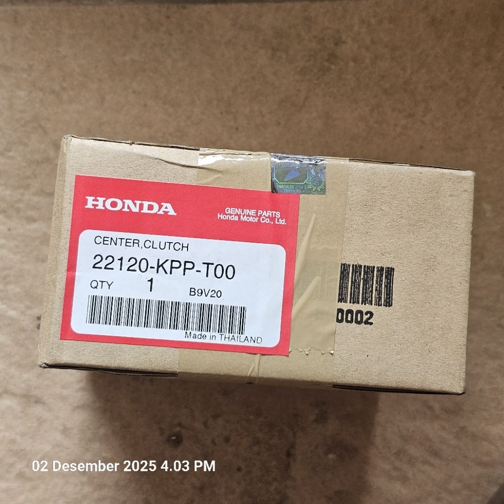 Center Clutch honda CBR 150R CBU 2011-2013. 22120-KPP-T00