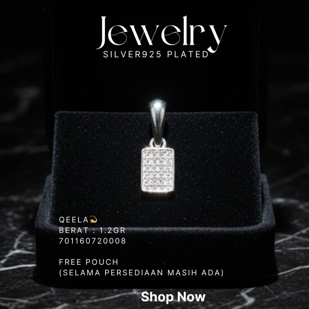 Liontin Simple dan Unik Asli Perak925 FG171