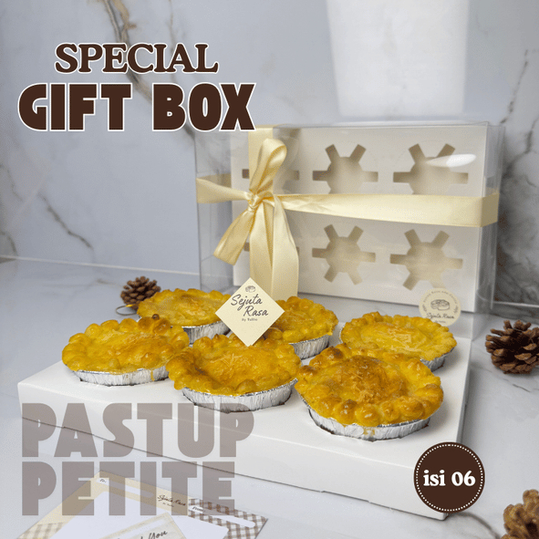 Food Hampers Pastel Tutup Premium Petite Surabaya — Snack Box / Parcel Gift Ulang Tahun Anniversary 