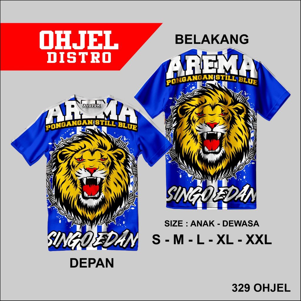 KAOS DISTRO KEREN | PENDUKUNG AREMA